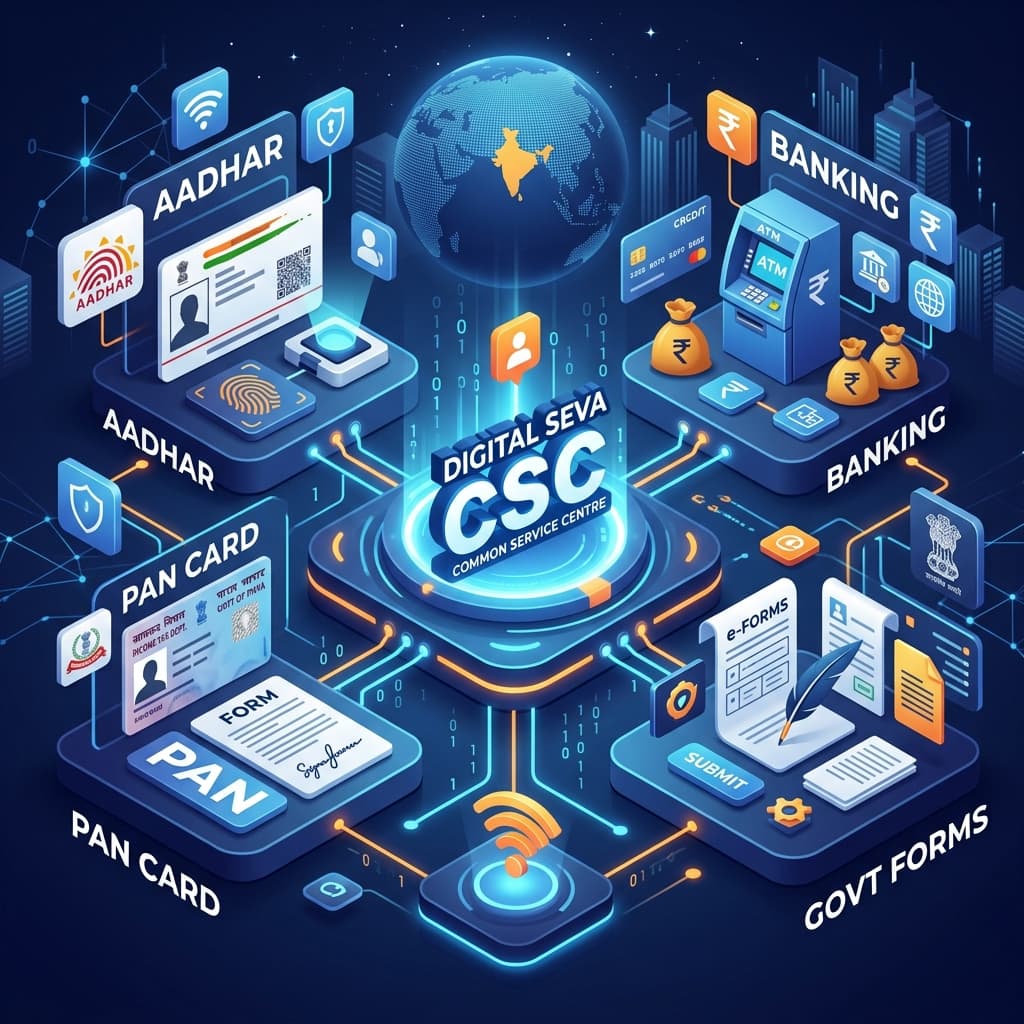 CSC Digital Services Illustration